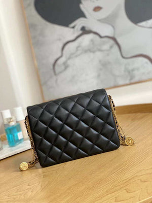 Chanel AS3378 MINI Flap Bag Lambskin Black - Default Title - View 2