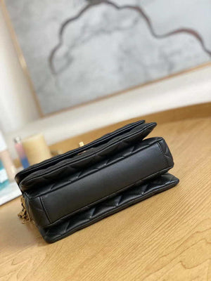 Chanel AS3378 MINI Flap Bag Lambskin Black - Default Title - View 7
