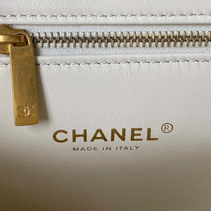 Chanel AS3384 Backpack Chain bag lambskin White - Default Title - View 8