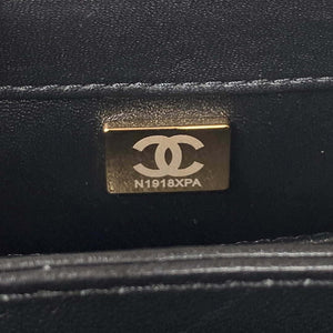 Chanel AS3498 Flap Bag Shearling Black - Default Title - View 9