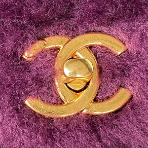 Chanel AS3498 Flap Bag Shearling Purple - Default Title - View 3