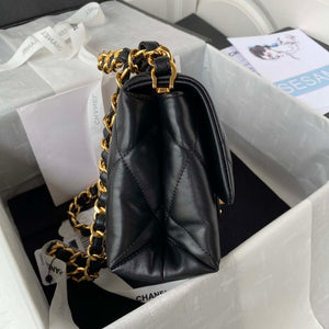 Chanel AS3499 Flap Bag Lambskin Black - Default Title - View 5