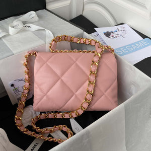 Chanel AS3499 Flap Bag Lambskin Pink - Default Title - View 2
