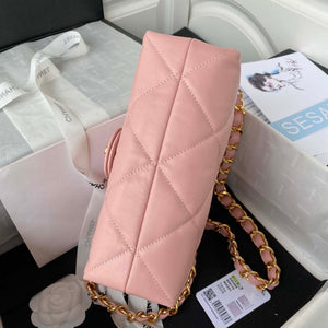 Chanel AS3499 Flap Bag Lambskin Pink - Default Title - View 6