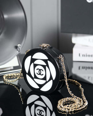 Chanel AS3548 Evening Round Lambskin white - Default Title - View 2