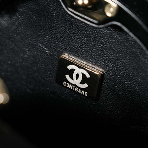 Chanel AS3548 Evening Round Lambskin white - Default Title - View 9