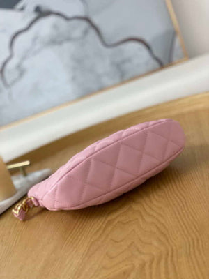 Chanel AS3562 Hobo Handbag Lambskin Pink - Default Title - View 7