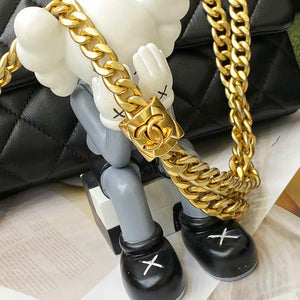 Chanel AS3609 Flap Bag Lambskin Lambskin & Gold-Tone Metal Black - Default Title - View 7