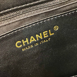Chanel AS3609 Flap Bag Lambskin Lambskin & Gold-Tone Metal Black - Default Title - View 8
