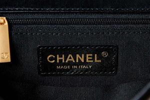 Chanel AS3653 Small Flap Bag with Top Handle Wool Tweed & Gold-Tone Metal Beige - Default Title - View 8