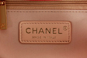 Chanel AS3690 Hobo Handbag Shiny Crumpled Calfskin & Gold-Tone Metal Red - Default Title - View 8
