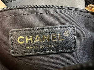 Chanel AS3757 Mini Flap Bag Grained Calfskin & Gold-Tone Metal Black - Default Title - View 8