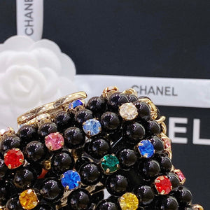 Chanel AS3769 MINI EVENING Bag Imitation Pearls Black & Multicolor - Default Title - View 7