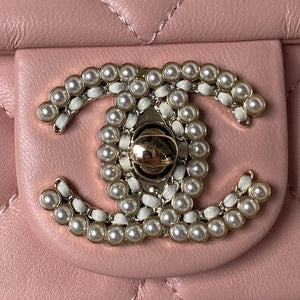Chanel AS3791 Flap Bag Lambskin Pink - Default Title - View 3