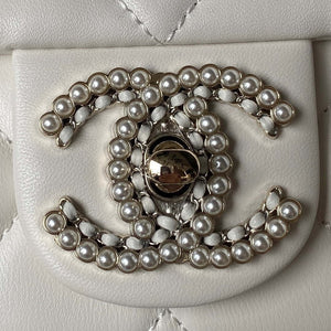Chanel AS3791 Flap Bag Lambskin White - Default Title - View 3