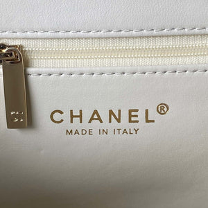 Chanel AS3791 Flap Bag Lambskin White - Default Title - View 7