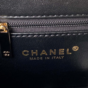 Chanel AS3791 Flap Bag Velvet and Lambskin Black - Default Title - View 8