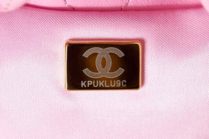 Chanel AS3793 Small Bucket Bag Lambskin Resin & Gold-Tone Metal Pink - Default Title - View 9