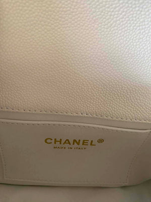 Chanel AS3828 Mini Flap Chain Bag White Calfskin Gold - Default Title - View 8