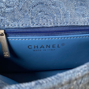 Chanel AS3829 Small Flap Classic Bag Woc Denim Blue - Default Title - View 8