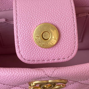 Chanel AS3830 Small Hobo Handbag Pink Calfskin Gold - Default Title - View 7