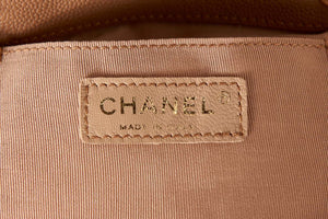 Chanel AS3860 Backpack Grained Shiny Calfskin & Gold-Tone Metal Brown - Default Title - View 8