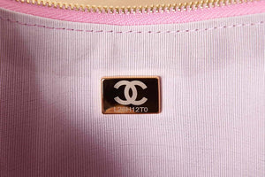 Chanel AS3917 Clutch With Chain Lambskin & Shiny Light Gold Metal Pink - Default Title - View 9