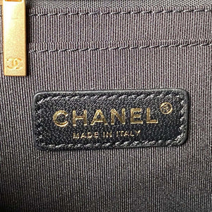 Chanel AS3932 Flap Classic Bag CF Lambskin Black Gold - Default Title - View 8