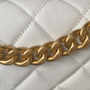 Chanel AS3932 Flap Classic Bag CF Lambskin White Gold - Default Title - View 4