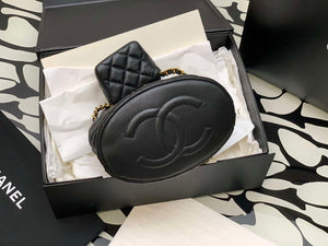 Chanel AS3947 Small Backpack Lambski & Gold-Tone Metal Black - Default Title - View 5