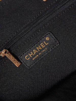 Chanel AS3969 Shell bag Patent Calfskin Black - Default Title - View 8