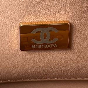 Chanel AS3973 Small Vanity Case Lambskin bag Nude Pink - Default Title - View 9