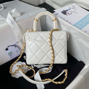 Chanel AS3973 Small Vanity Case Lambskin bag White - Default Title - View 2