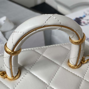 Chanel AS3973 Small Vanity Case Lambskin bag White - Default Title - View 4