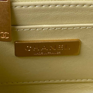 Chanel AS3973 Small Vanity Case Lambskin bag Yellow - Default Title - View 8