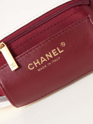 Chanel AS4012 Small Flap Lambskin Bag White - Default Title - View 9