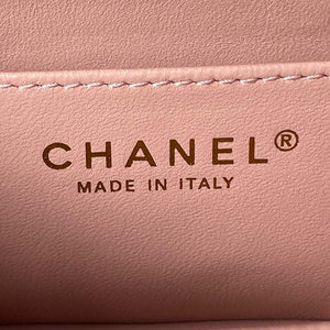 Chanel AS4041 Flap Classic Bag CF Camellia Lambskin Pink Gold - Default Title - View 8