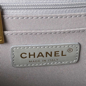 Chanel AS4051 Flap Bag Lambskin Gold Metal Light green - Default Title - View 8
