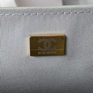 Chanel AS4051 Flap Bag Lambskin Gold Metal Light green - Default Title - View 9