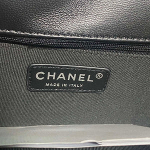 Chanel AS4051 Flap Bag Velvet Silver Metal Black - Default Title - View 8