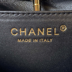 Chanel AS4133 mini Bi-color Chain patent leather Bag Rose Red - Default Title - View 8