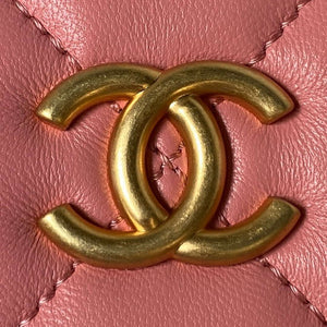 Chanel AS4201 Bag With Top Handle Calfskin Pink - Default Title - View 3