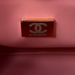 Chanel AS4201 Bag With Top Handle Calfskin Pink - Default Title - View 9