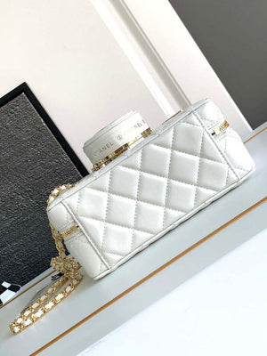 Chanel AS4817 Camera Case White Lambskin Bag - Default Title - View 5