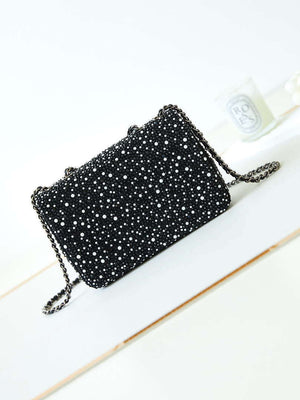 Chanel AS4268 EVENING Bag Strass Crystal Pearls & Ruthenium-Finish Metal - Default Title - View 5