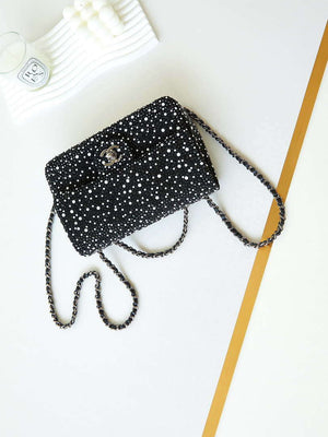 Chanel AS4268 EVENING Bag Strass Crystal Pearls & Ruthenium-Finish Metal - Default Title - View 7