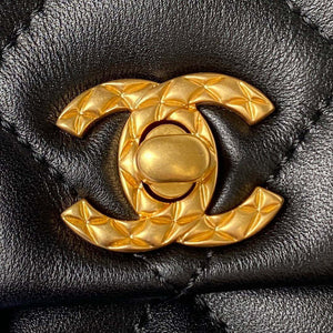 Chanel AS4274 Mini Flap Crossbody Bag Lambskin Black - Default Title - View 3