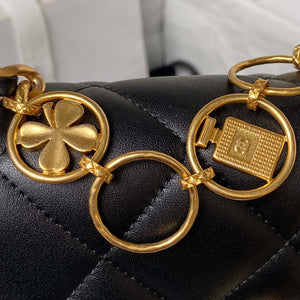 Chanel AS4274 Mini Flap Crossbody Bag Lambskin Black - Default Title - View 5