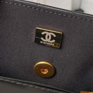 Chanel AS4274 Mini Flap Crossbody Bag Lambskin Black - Default Title - View 9