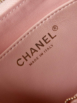 Chanel AS4422 23K Hobo Bag Lambskin Gold Metal Pink - Default Title - View 8
